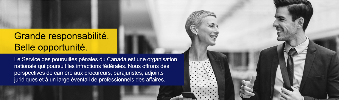 Poursuivre les infractions fédérales. Protéger les Canadiens.